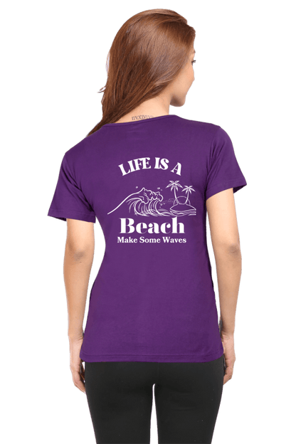 Life is a Beach - Mongerize Life is a Beach - Purple / S