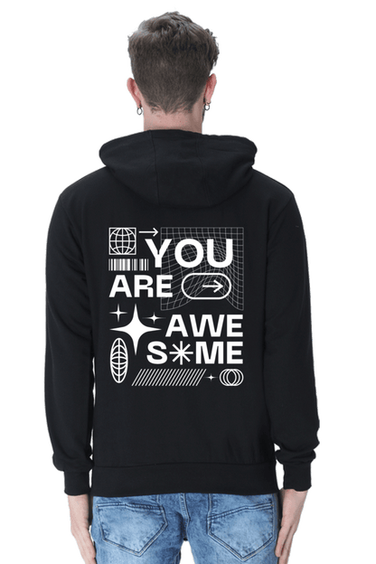 You are Awesome - Hoodie - Mongerize You are Awesome - Hoodie - Black / S