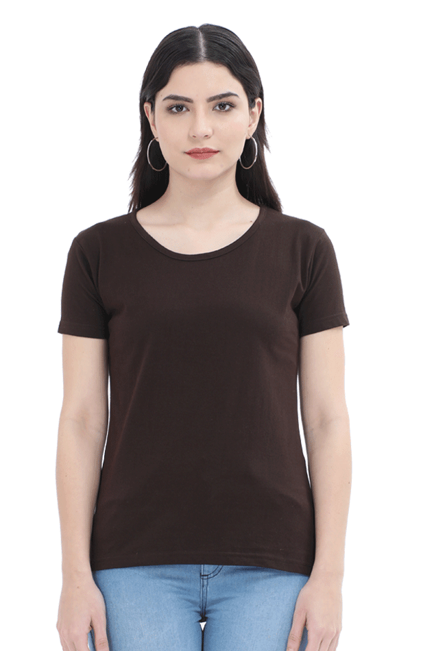 Fitted T-Shirt - Mongerize Fitted T-Shirt - Coffee Brown / S