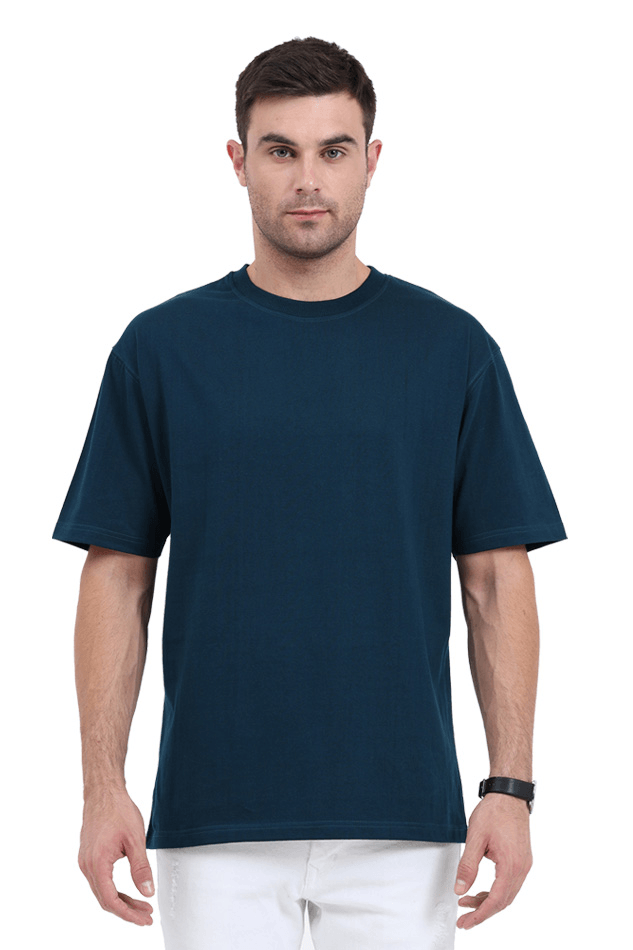 Oversized T-Shirt - Mongerize Oversized T-Shirt - Petrol Blue / S