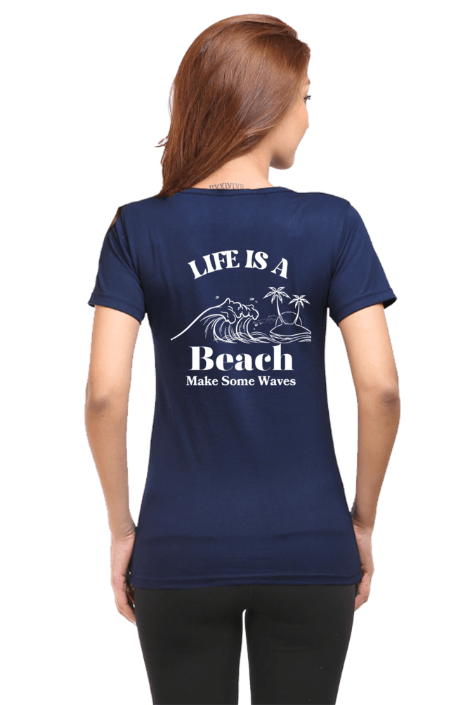 Life is a Beach - Mongerize Life is a Beach - Navy Blue / S