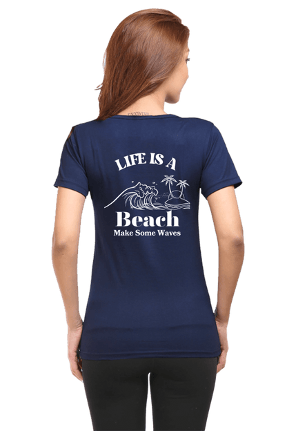 Life is a Beach - Mongerize Life is a Beach - Navy Blue / S