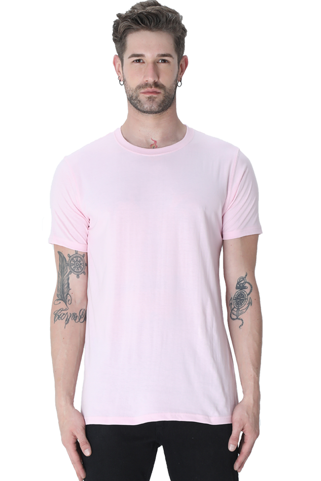 Solid T-Shirt Light Pink