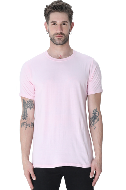 Solid T-Shirt Light Pink