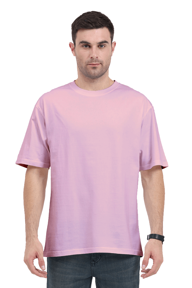 Oversized T-Shirt - Mongerize Oversized T-Shirt - Light Baby Pink / S