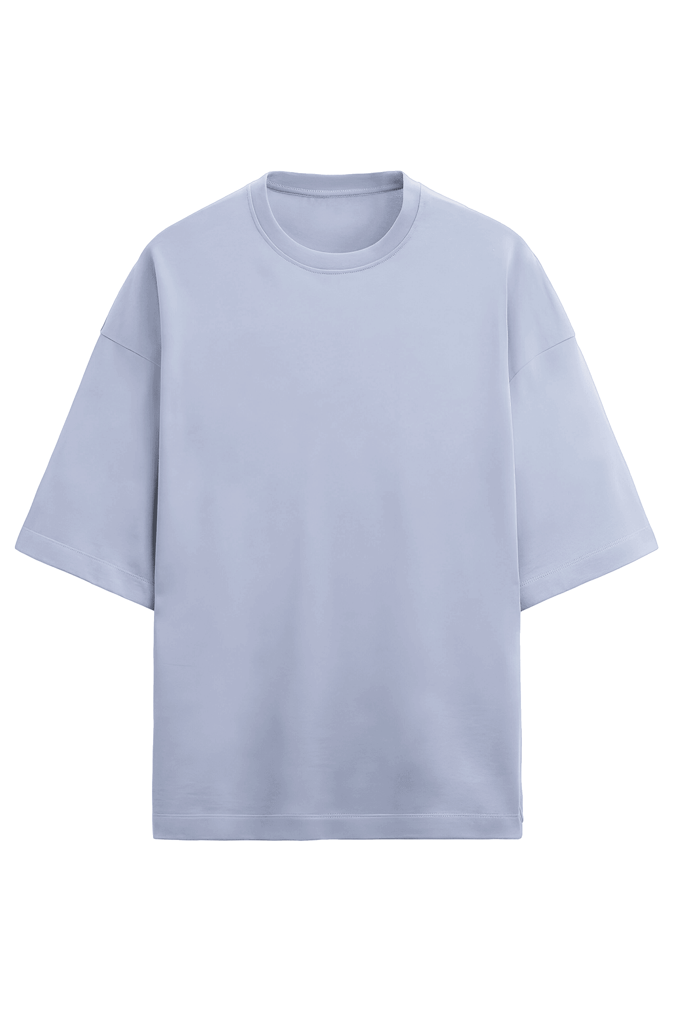 Terry fit Oversized Drop shoulder T-Shirt - Mongerize Terry fit Oversized Drop shoulder T-Shirt - Lavender / S