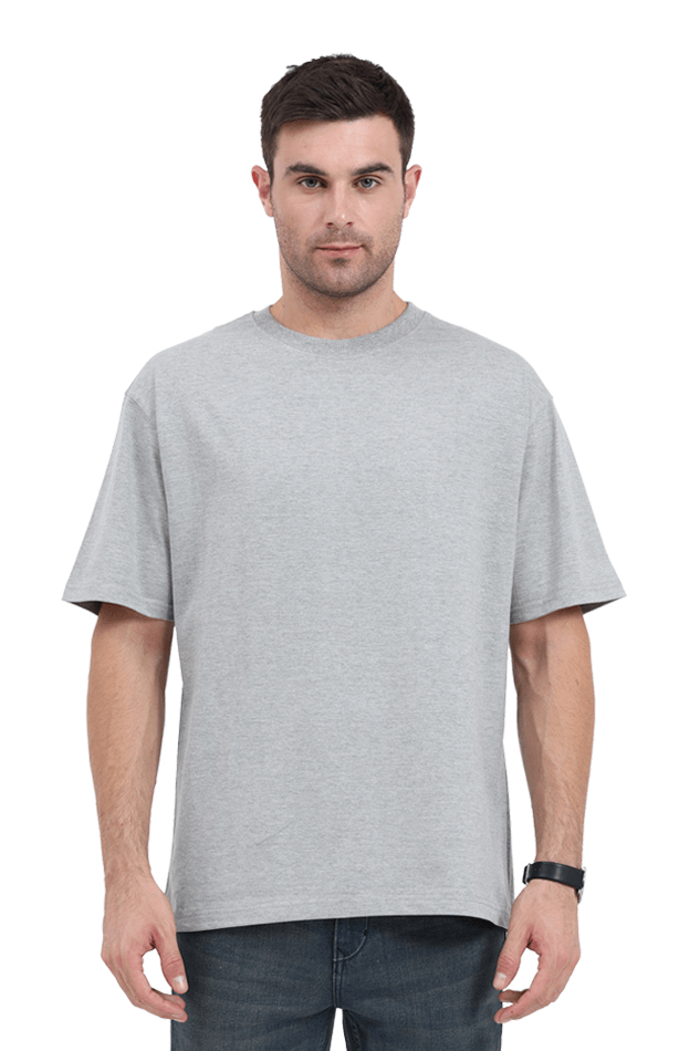 Oversized T-Shirt - Mongerize Oversized T-Shirt - Grey Melange / S