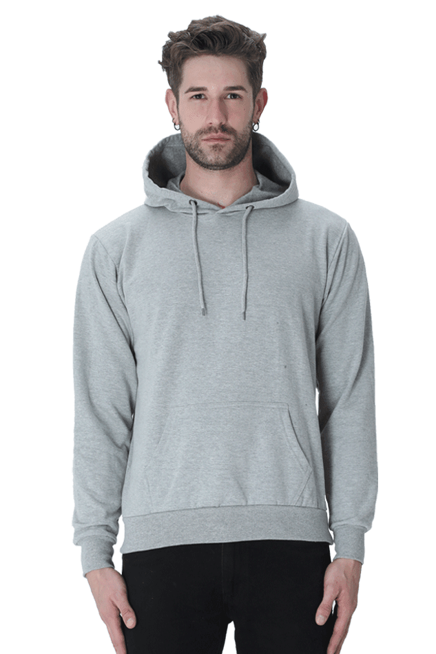 Hoodie - Mongerize Hoodie - Grey Melange / S