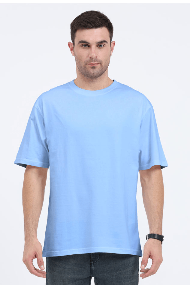 Oversized T-Shirt - Mongerize Oversized T-Shirt - Baby Blue / S