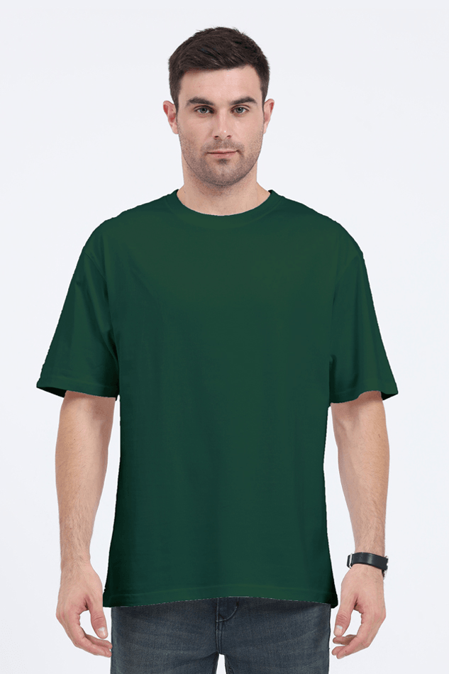 Oversized T-Shirt - Mongerize Oversized T-Shirt - Bottle Green / S