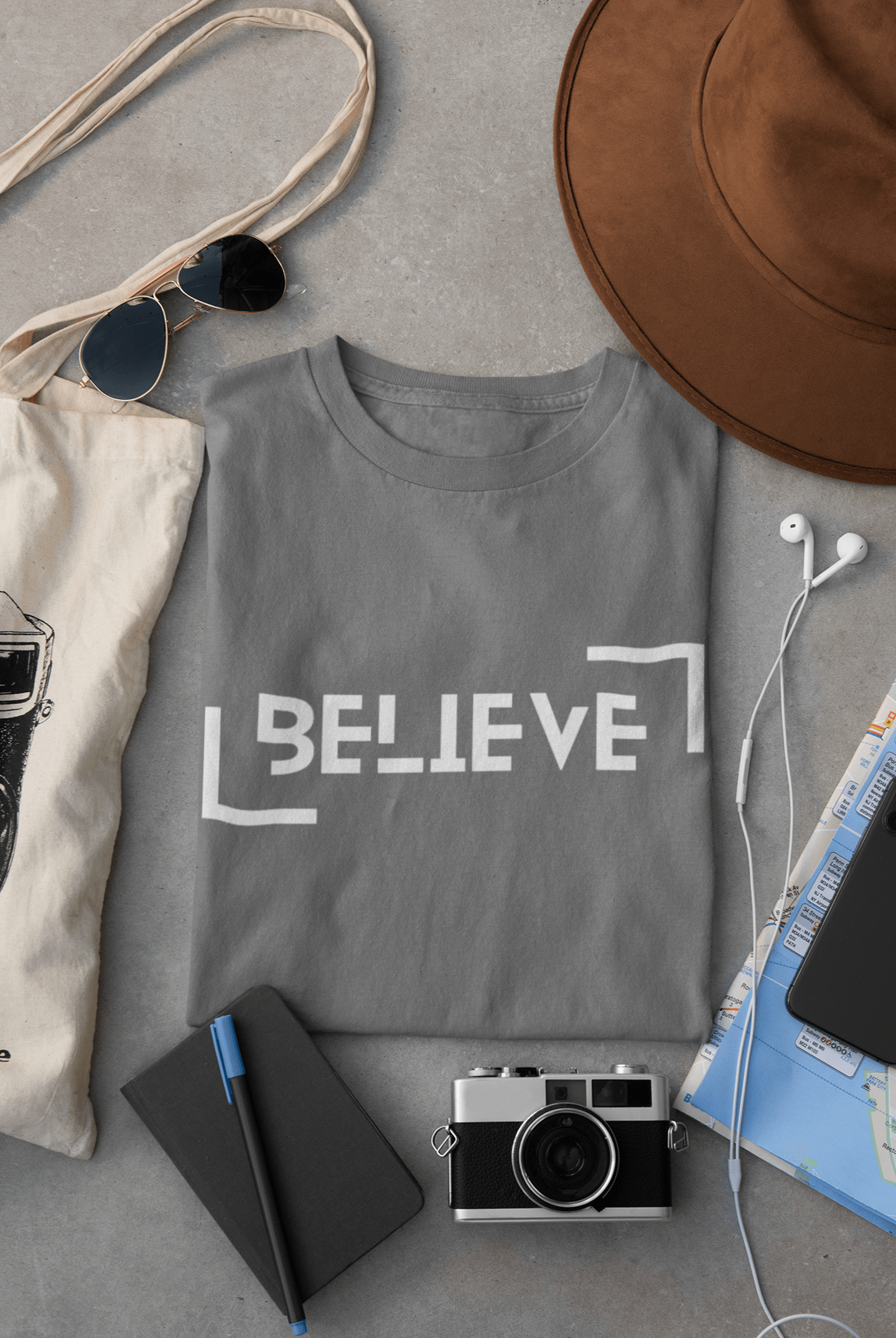 Believe - Mongerize Believe - Charcoal Melange / S