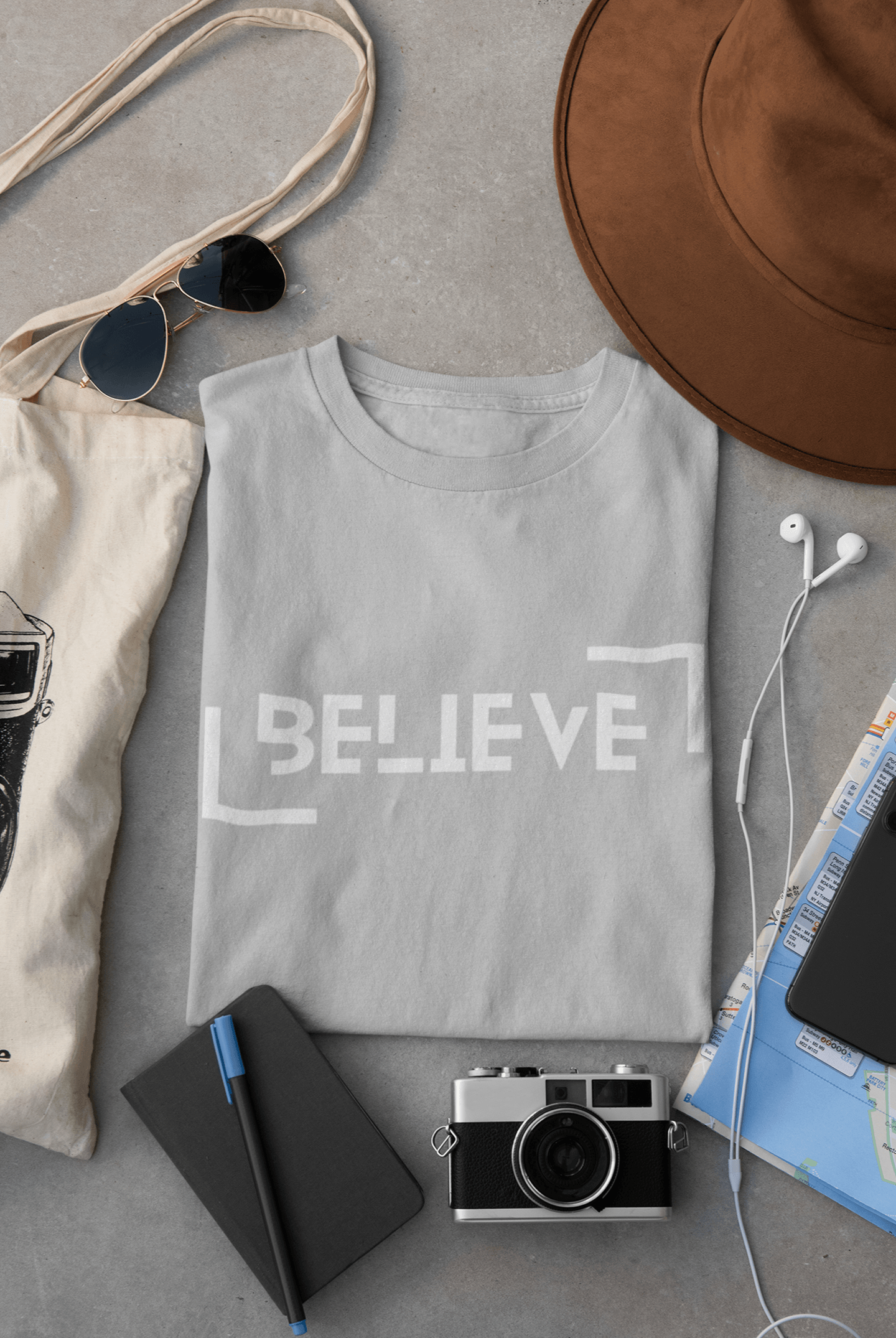 Believe - Mongerize Believe - Grey Melange / S