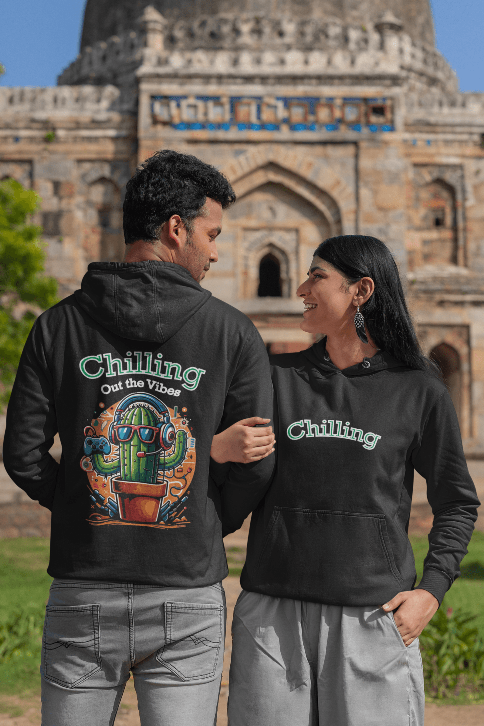 Chilling Out the Vibes - Hoodie - Mongerize Chilling Out the Vibes - Hoodie - Black / S