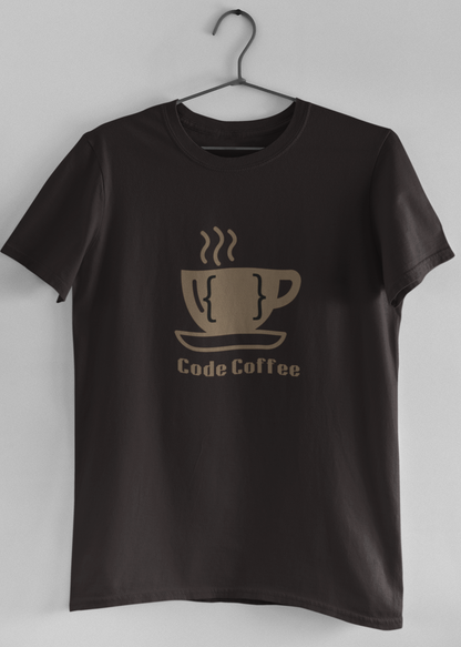 Code Coffee - Uni-Sex T-shirt