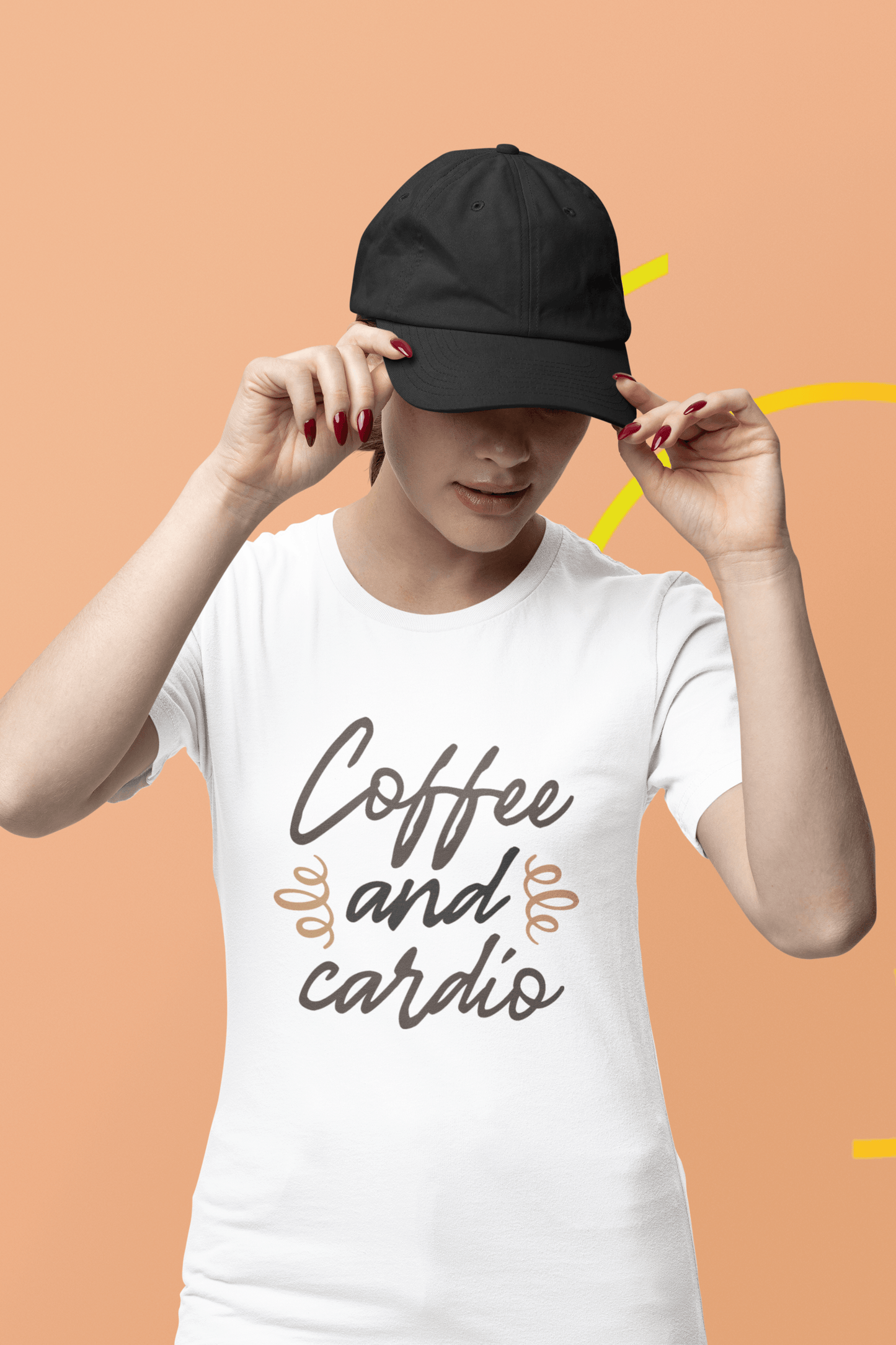 Coffee and Cardio - Mongerize Coffee and Cardio - White / XS