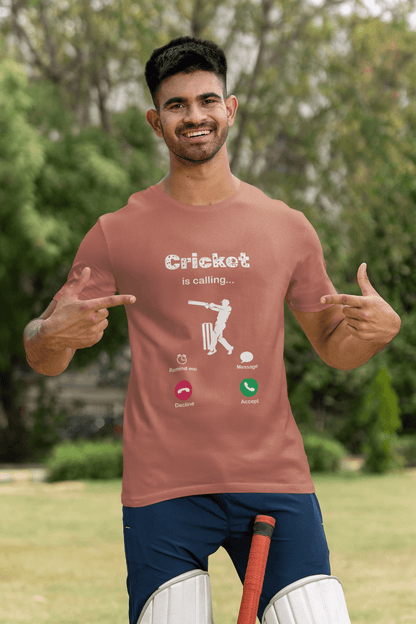 Cricket is Calling 📞🏏 - Mongerize Cricket is Calling 📞🏏 - Purple / S