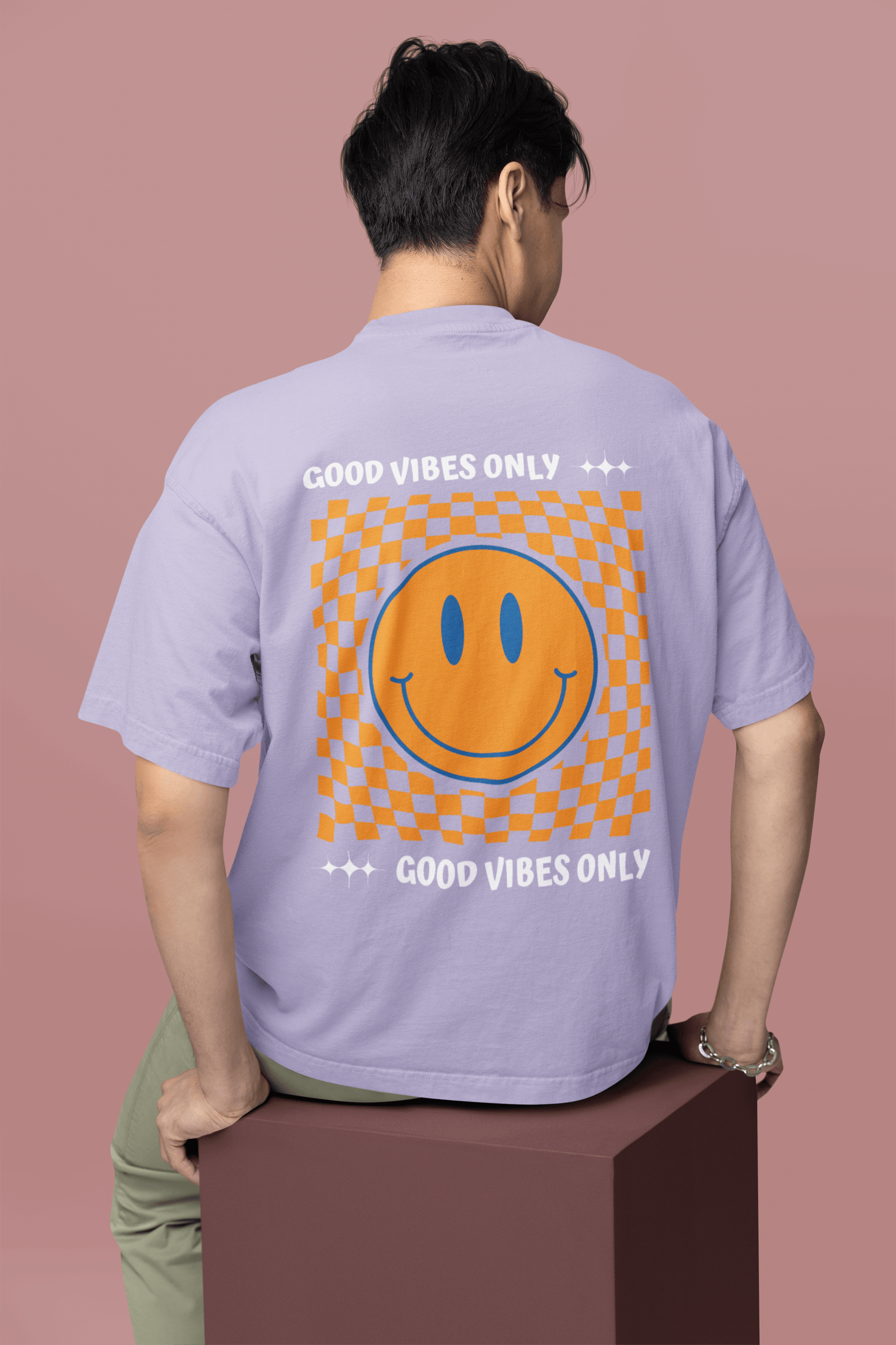 Good Vibes Only - Oversized T-Shirt - Mongerize Good Vibes Only - Oversized T-Shirt - Black / S