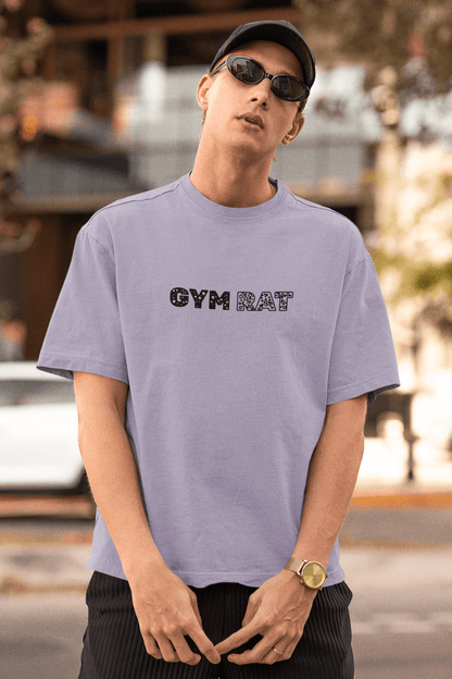 Gym Rat Oversized Tee Lighter - Mongerize Gym Rat Oversized Tee Lighter - White / S