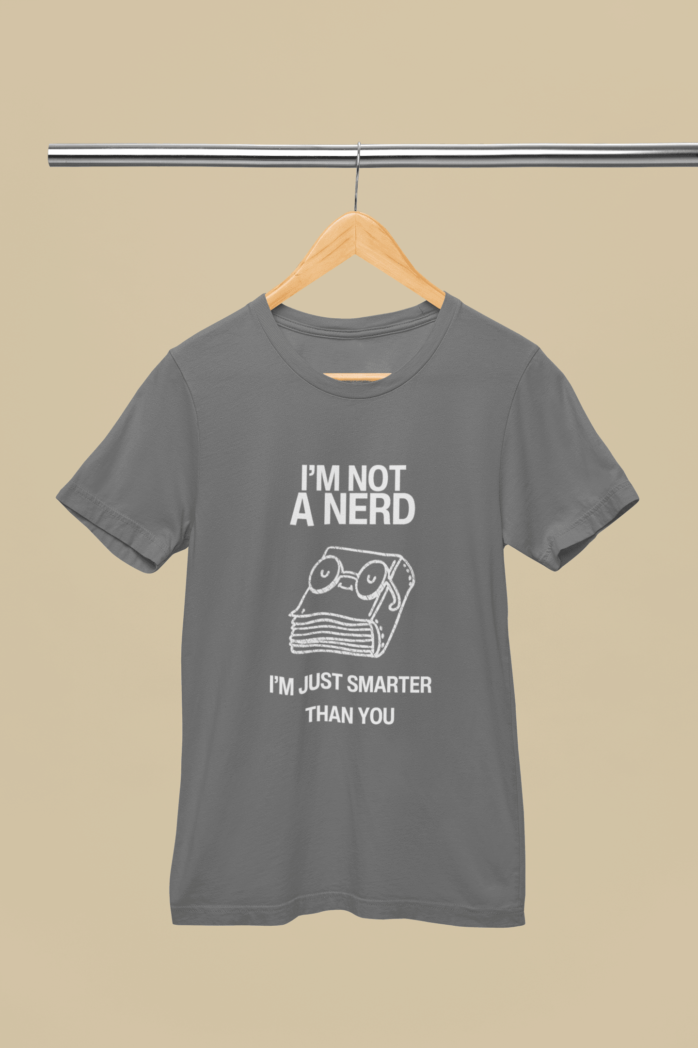 I'm Not a Nerd, I'm Just Smarter Than You - Mongerize I'm Not a Nerd, I'm Just Smarter Than You - Black / S