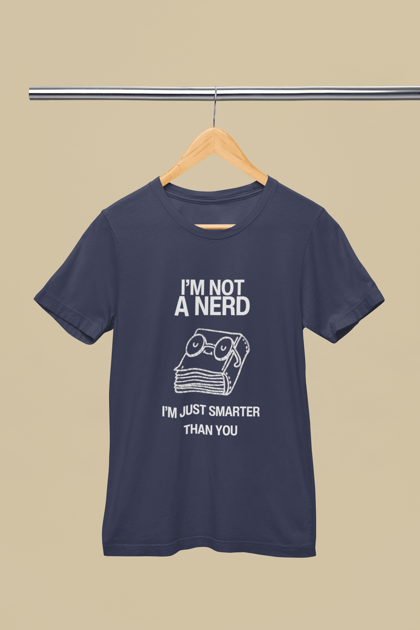 I'm Not a Nerd, I'm Just Smarter Than You - Mongerize I'm Not a Nerd, I'm Just Smarter Than You - Black / S