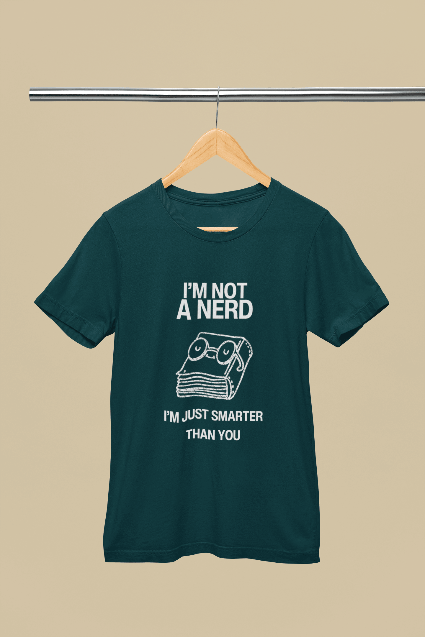 I'm Not a Nerd, I'm Just Smarter Than You - Mongerize I'm Not a Nerd, I'm Just Smarter Than You - Black / S