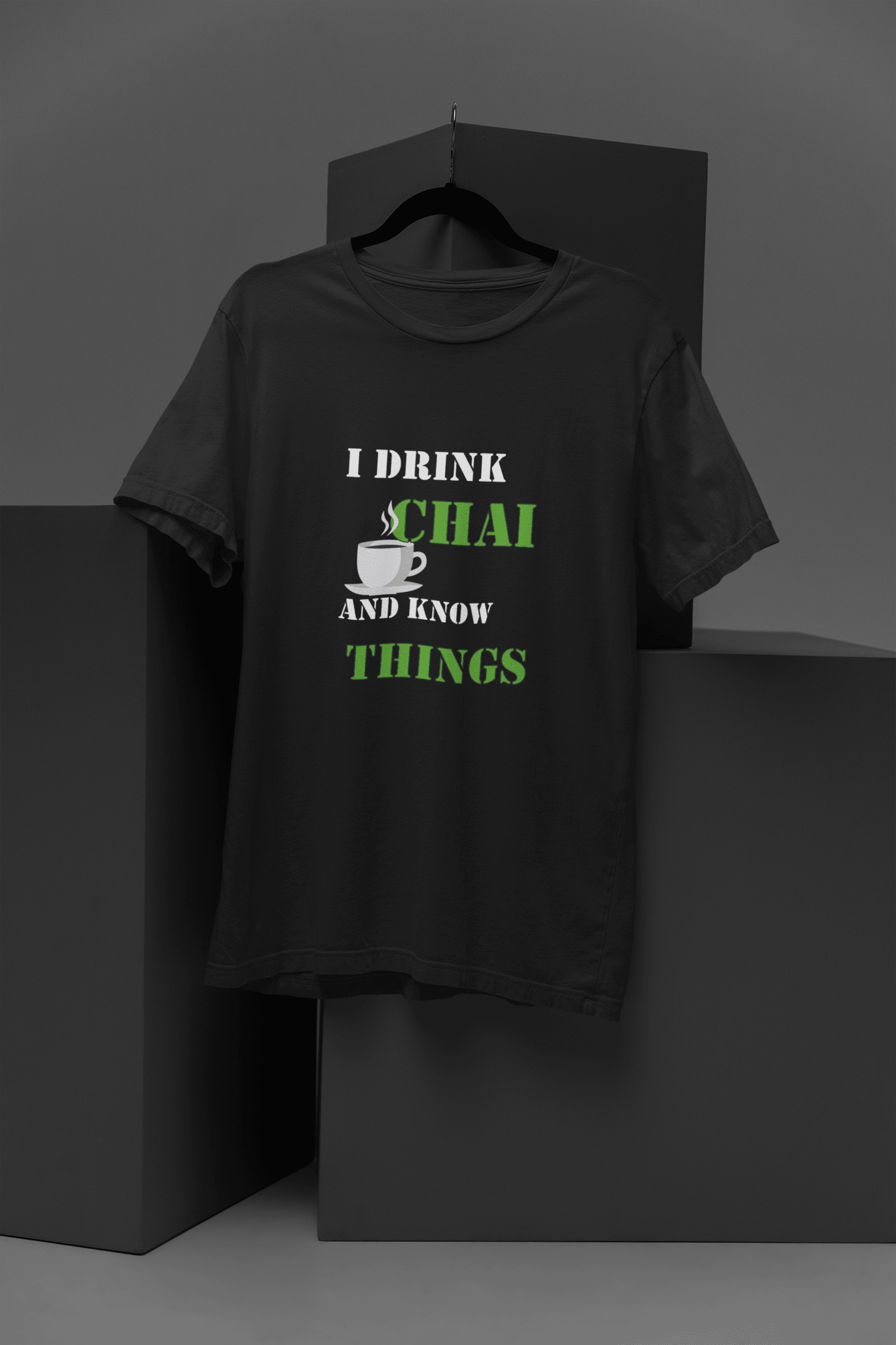 I Drink Chai and Know Things - Mongerize I Drink Chai and Know Things - Black / S