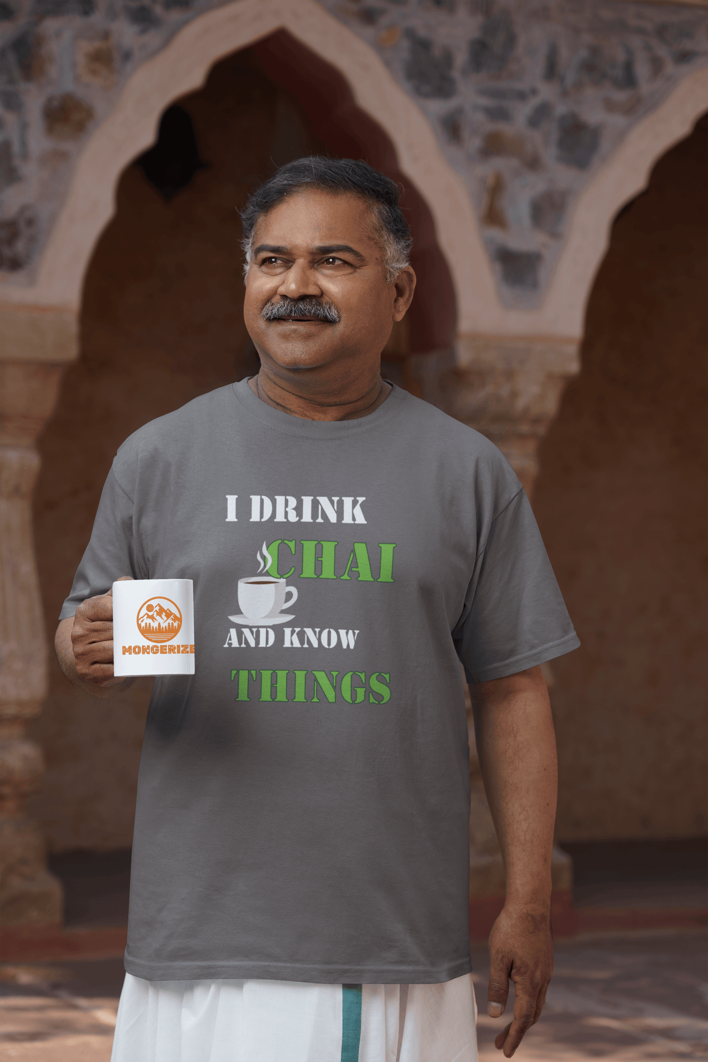 I Drink Chai and Know Things - Mongerize I Drink Chai and Know Things - Black / S