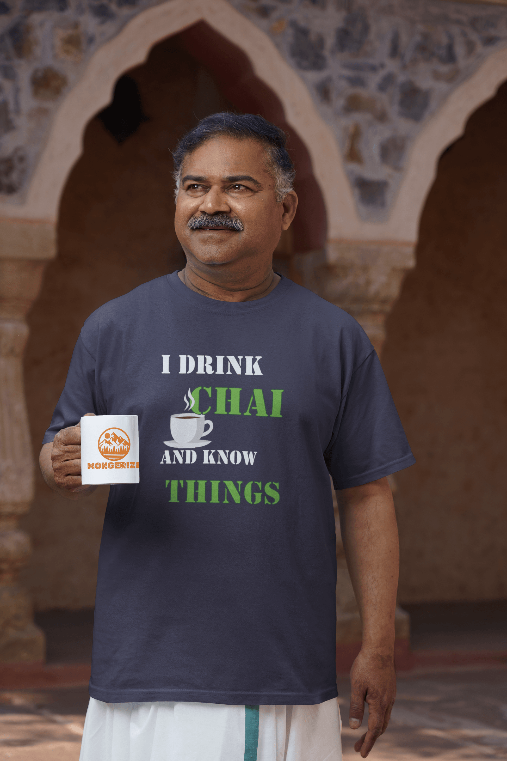 I Drink Chai and Know Things - Mongerize I Drink Chai and Know Things - Black / S