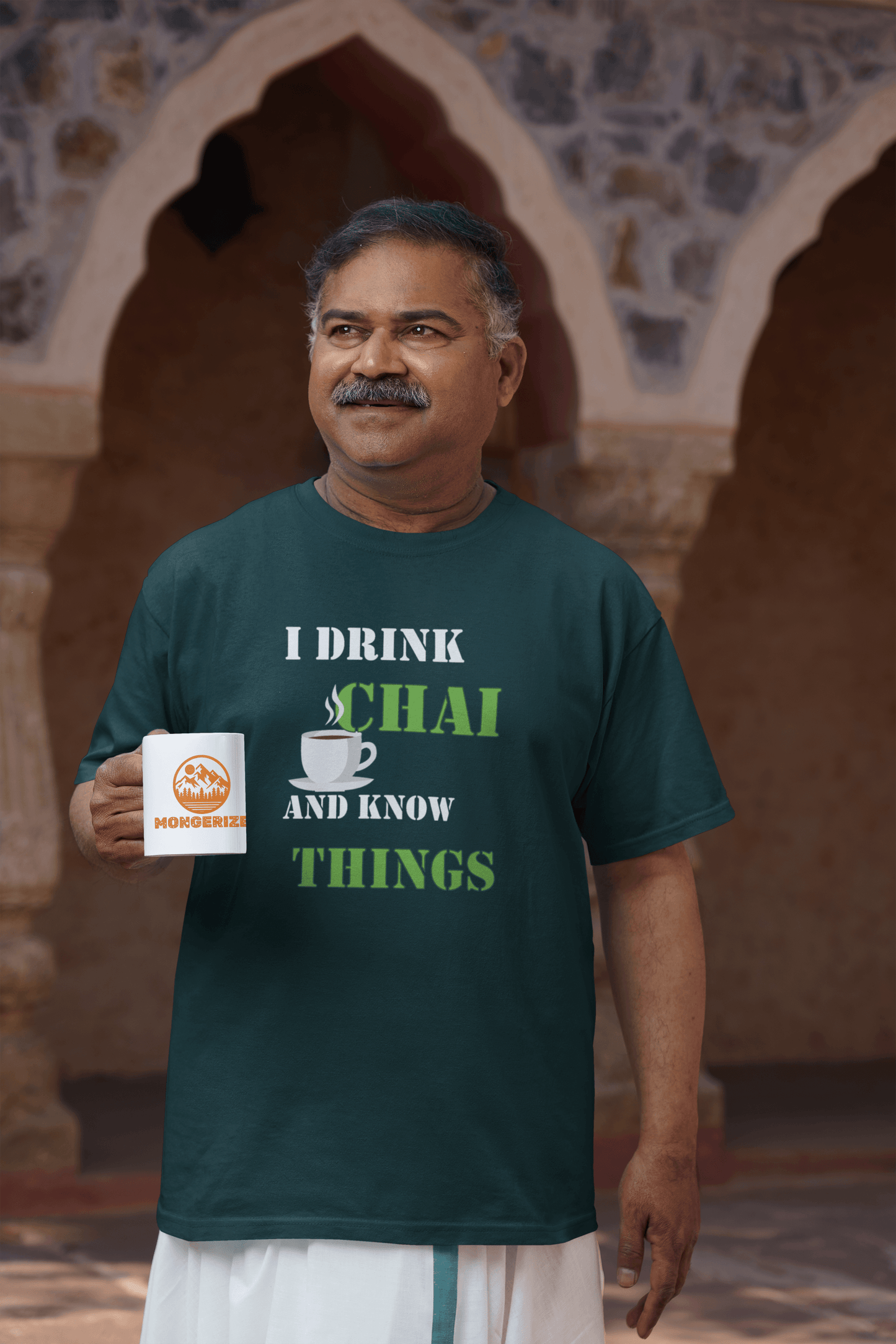 I Drink Chai and Know Things - Mongerize I Drink Chai and Know Things - Black / S