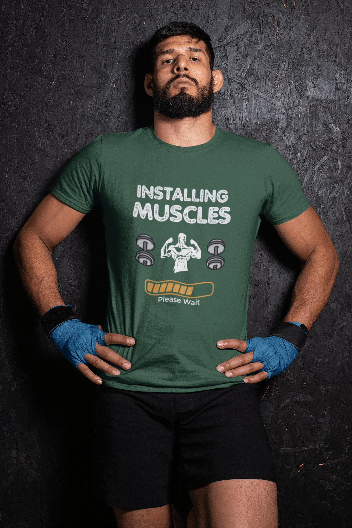 Installing Muscles - Mongerize Installing Muscles - Bottle Green / S