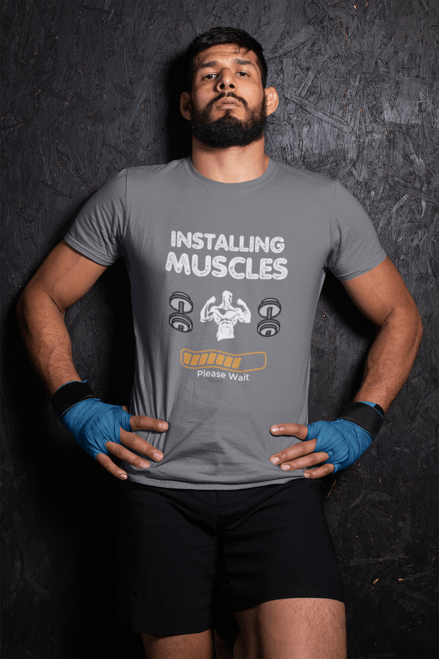 Installing Muscles - Mongerize Installing Muscles - Charcoal Melange / S