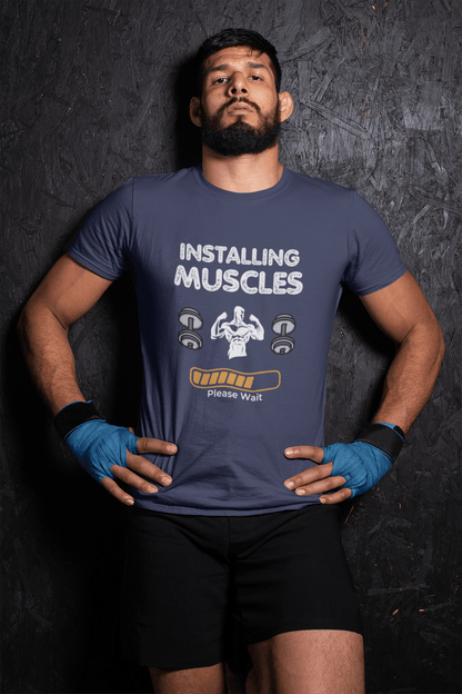 Installing Muscles - Mongerize Installing Muscles - Navy Blue / S