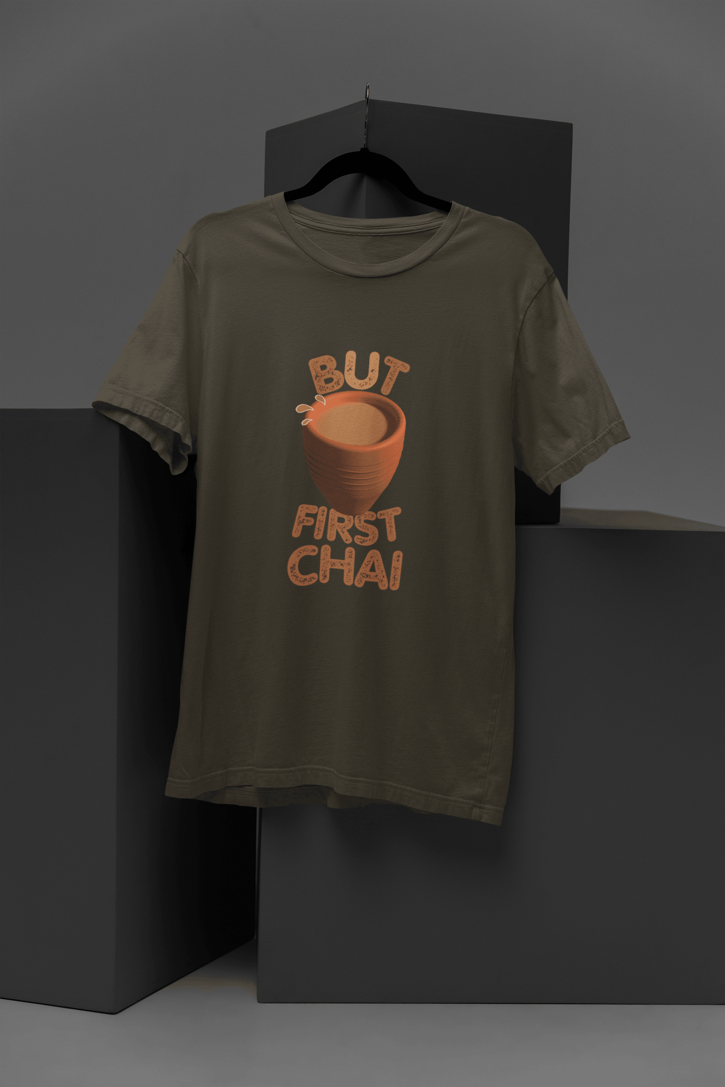 But Chai First - Mongerize But Chai First - Olive Green / S