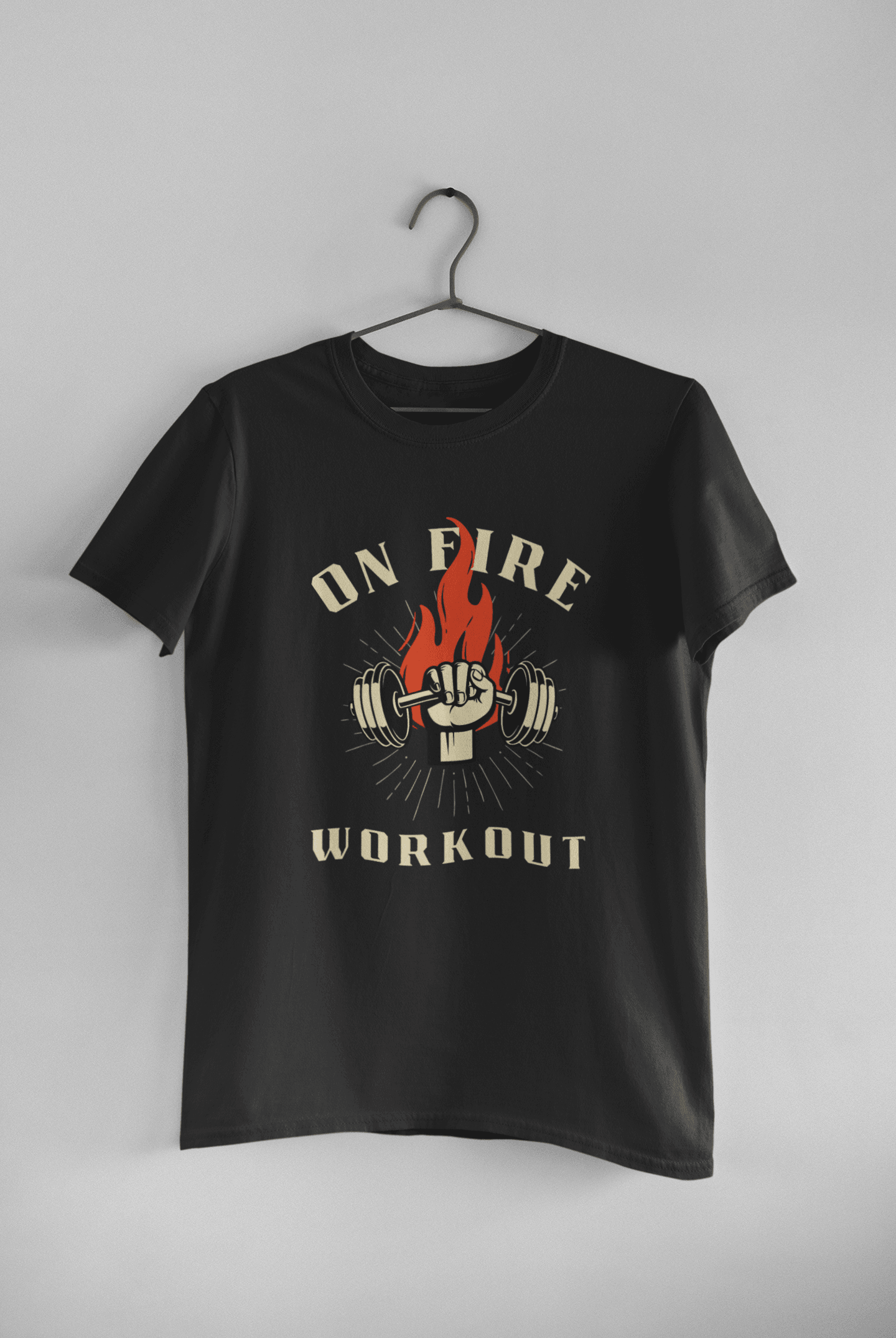 On Fire Workout - Mongerize On Fire Workout - Black / S