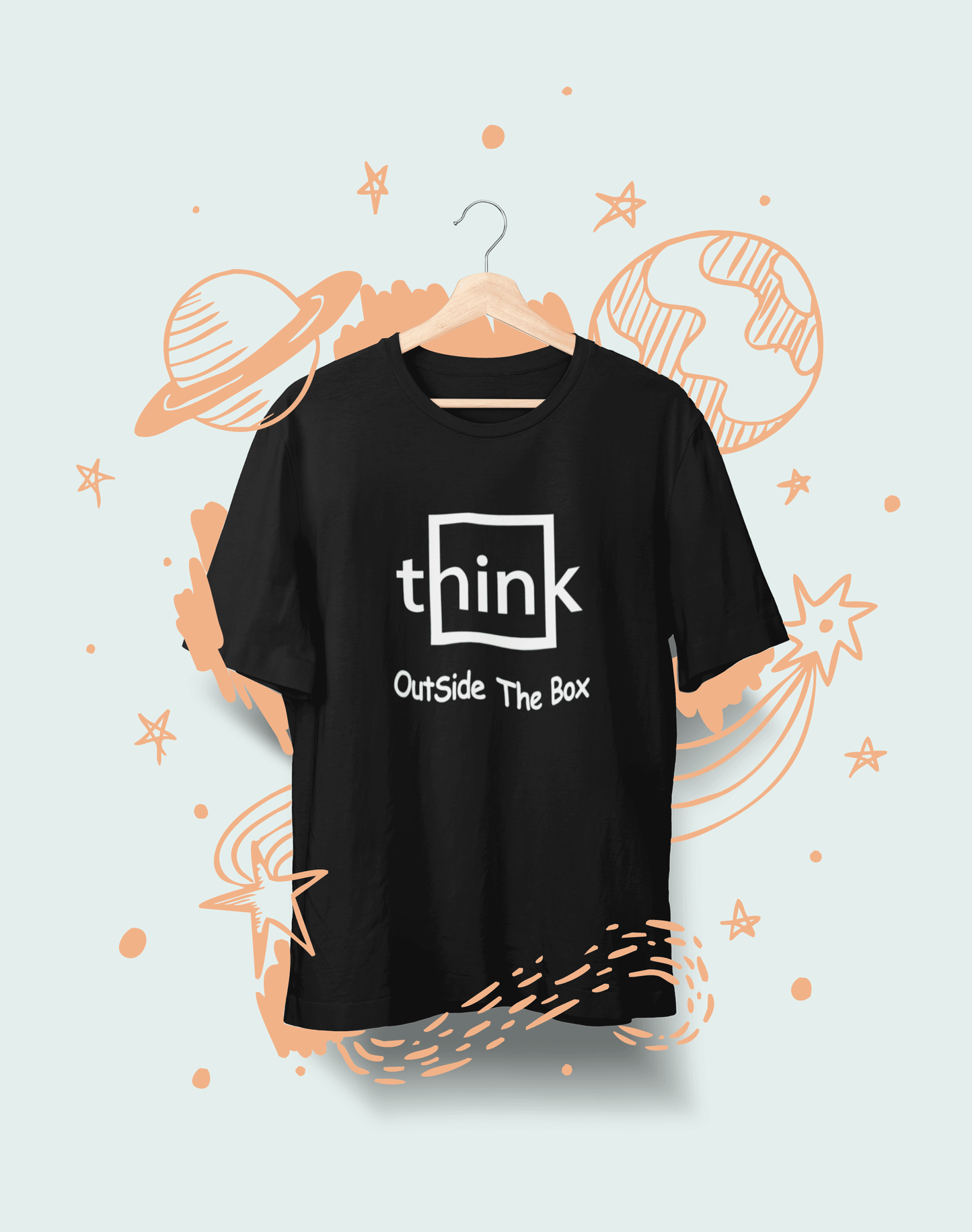 Think Outside the Box - Mongerize Think Outside the Box - Black / S