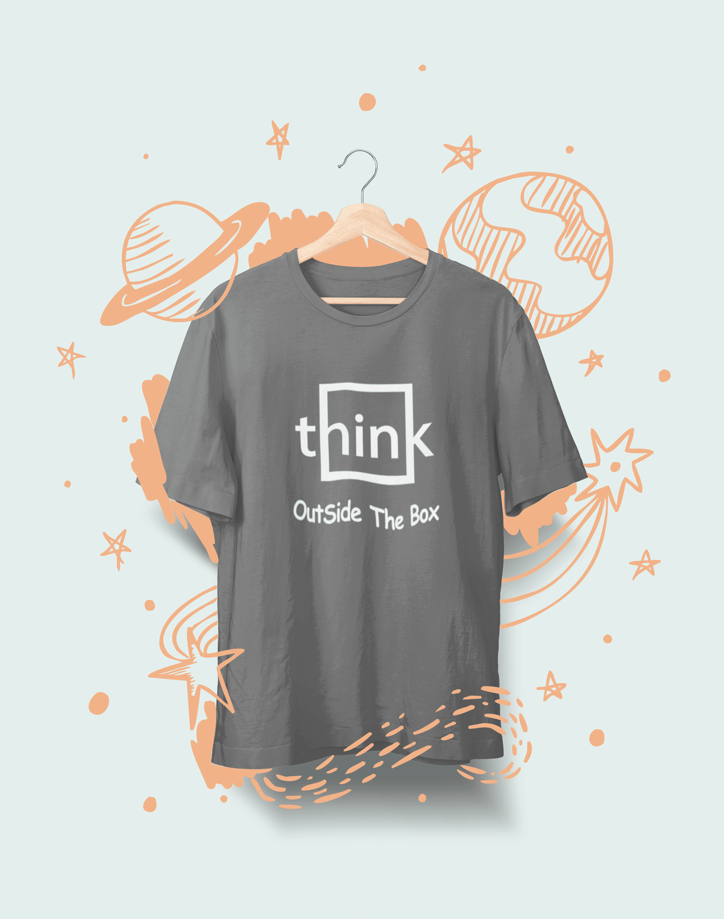 Think Outside the Box - Mongerize Think Outside the Box - Charcoal Melange / S