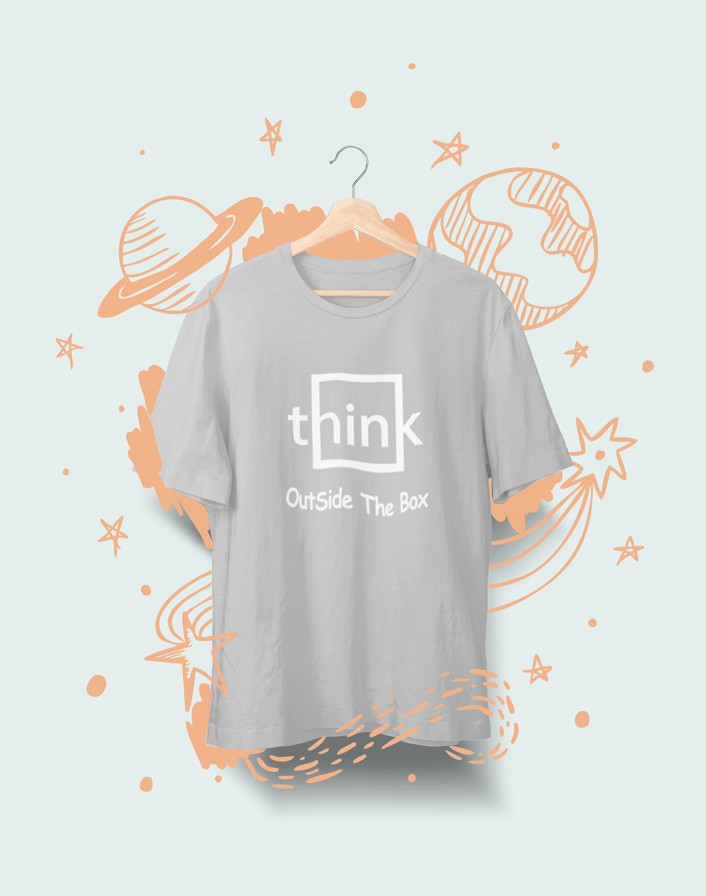 Think Outside the Box - Mongerize Think Outside the Box - Grey Melange / S