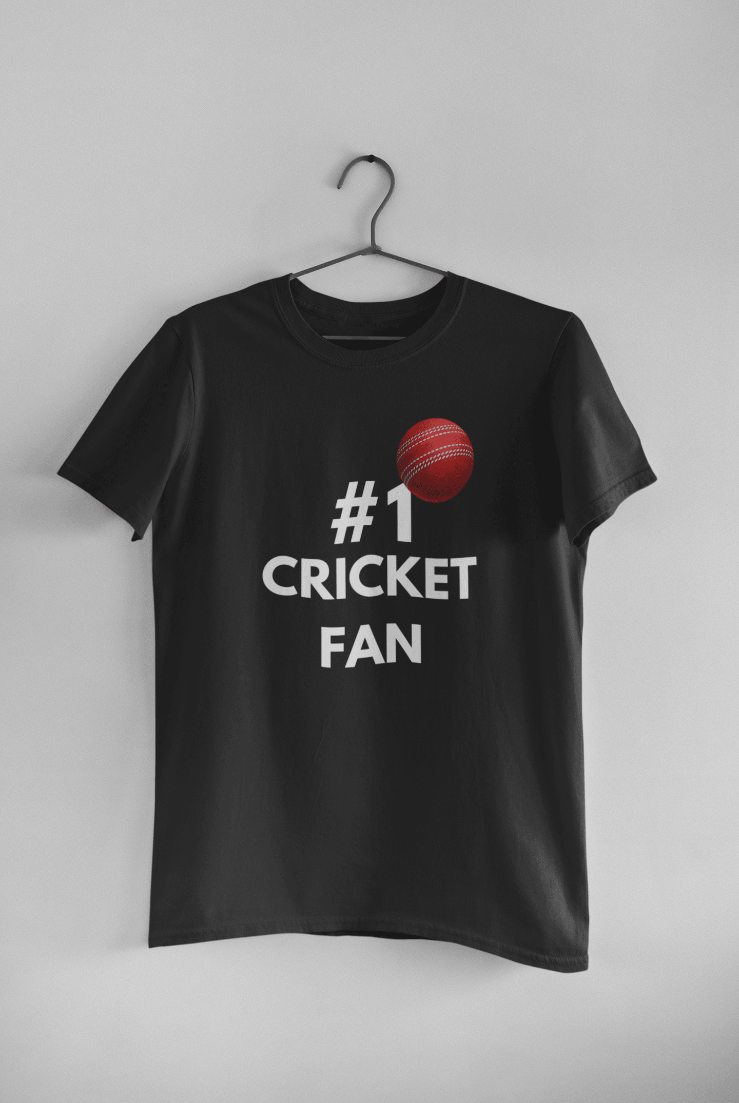 No. 1 Cricket Fan 🥇🏏 - Mongerize No. 1 Cricket Fan 🥇🏏 - Black / S