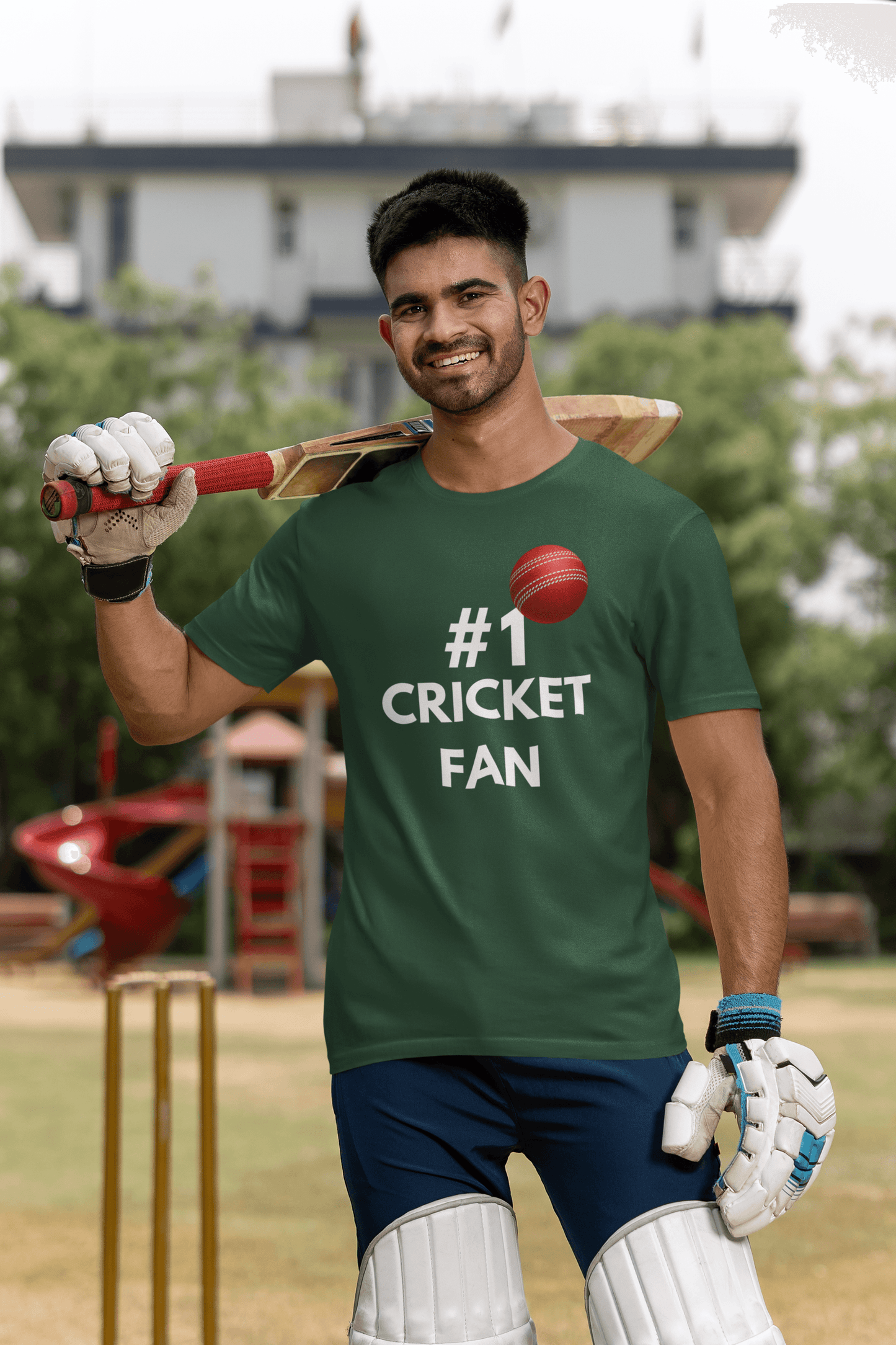 No. 1 Cricket Fan 🥇🏏 - Mongerize No. 1 Cricket Fan 🥇🏏 - Black / S