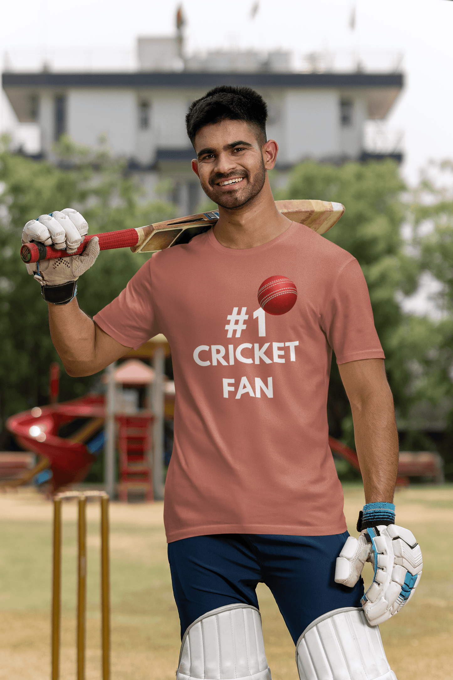 No. 1 Cricket Fan 🥇🏏 - Mongerize No. 1 Cricket Fan 🥇🏏 - Copper / S