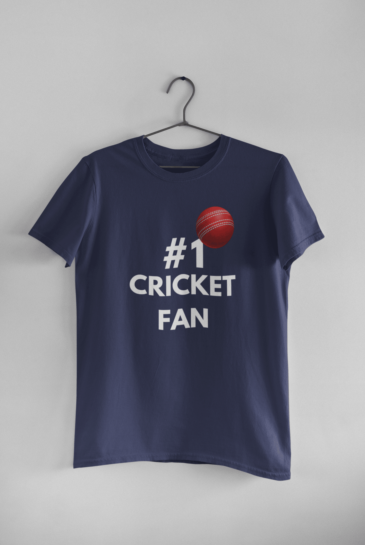 No. 1 Cricket Fan 🥇🏏 - Mongerize No. 1 Cricket Fan 🥇🏏 - Navy Blue / S